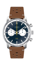 2021 DL63 Blue reverse panda Mechanical Chronograph